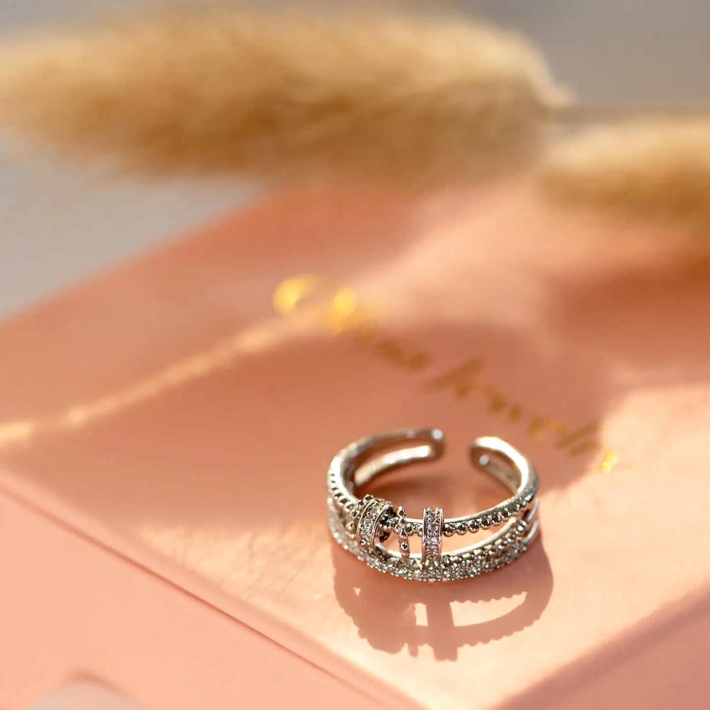 To My Daughter – Fidget Ring That Symbolizes Love and Strength